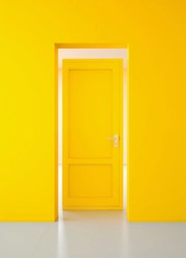 Poszter 20,5x28,4cm Bejárat kijárat nélkül