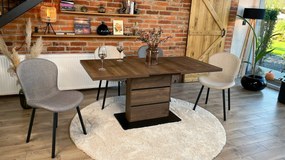 MAZZONI EXPORT FIORA Bézs (Basel 24 szövet) - MODERN LOFT KÁRPITOZOTT SZÉK NAPPALIBA/ÉTKEZŐBE