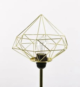 Arany Gyémánt drót lámpabúra alumínium E27