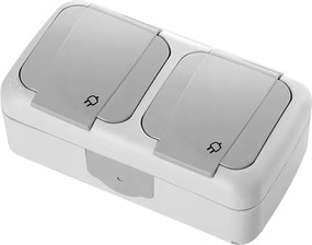 Palmiye Aljzat Földeléssel és Fedéllel Dupla, Szín Szürke 90555585