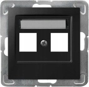 Ospel Impression fekete Keystone egyenes Gpk típusú dupla aljzat ház