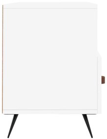 fehér szerelt fa TV-szekrény 102 x 36 x 50 cm