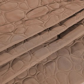 Világosbarna STONE ágytakaró Méret: 200 x 220 cm