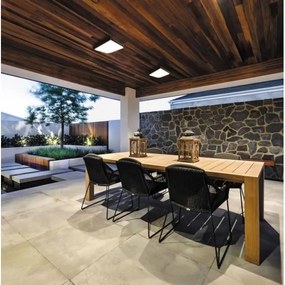 LED2 - LED Kültéri mennyezeti lámpa QUADO LED/10W/230V antracit IP54