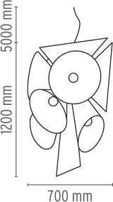 Függeszték Fehér FLOS F4550009