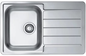 ALVEUS SET0026 - LINE konyhai mosogató + TONIA mosogatócsaptelep 29,5 cm selyemfényű/króm