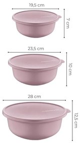 Ételtartó doboz szett 3 db-os – Hermia