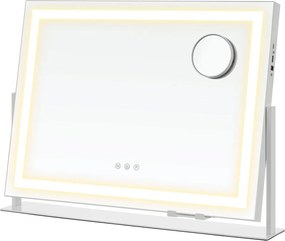 Fehér kozmetikai tükör AZR-E1102 WT