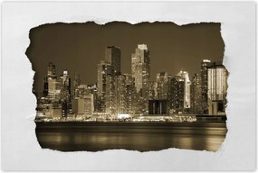 Poszterek 120x80 New York sephia