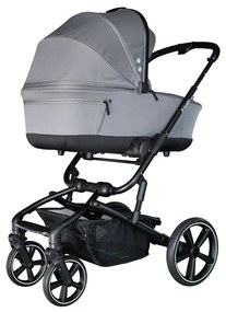 Kombinált babakocsi nagy kerekekkel 2 az 1-ben X-lander Cruiser 2.0  Cool Grey