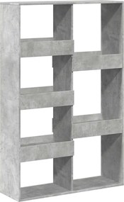 vidaXL betonszürke szerelt fa térelválasztó 100 x 33 x 155,5 cm