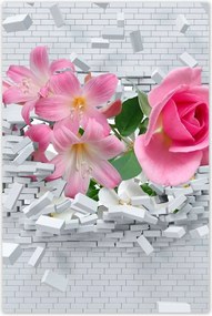 Poszterek 80x120 Virágos expanzió Fal