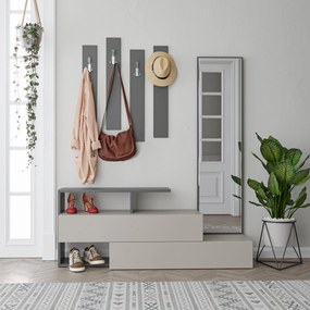 Előszobafal Ramda - Light Mocha, Anthracite