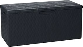 PORTOFINO Kerti műanyag láda 340 L grafit