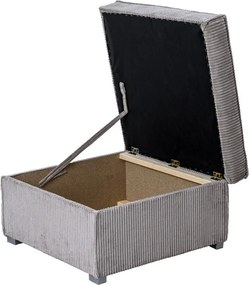 AKCIÓ Sötétkék SMART COSARO tárolós ülőke 65x65 cm II. osztály