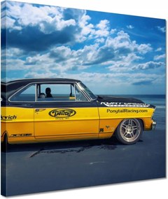 Vászonkép 30x30 Sárga Chevy Nova Ss