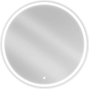 Mexen Gobi megvilágított fürdőszobai tükör, kerek, 90 cm, LED 6000K, páramentesítő - 9801-090-090-611-00