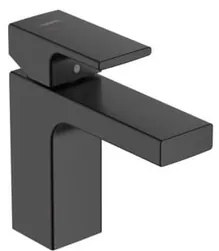 Mosdó csaptelep Hansgrohe Vernis Shape leeresztőszeleppel fekete matt 71594670