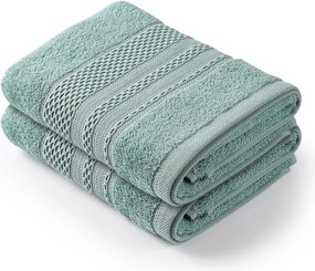 Piramit törülköző, zöld, 50×90 cm – TR925WTN1141