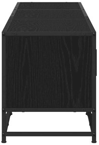 TV szekrény Musta tammi 240 x 35 x 41 cm Faanyag