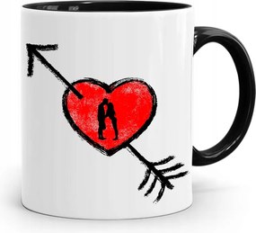 Ajándék Bögre Fekete Fiúnak Love nyomott mintával