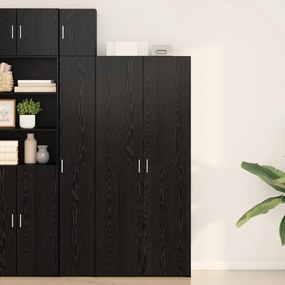 Büfé Fekete tölgy 40x42.5x185 cm Épített fa