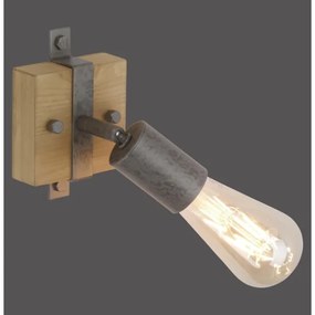 Leuchten Direkt 13471-79 - Fali spotlámpa SLAT 1xE27/40W/230V