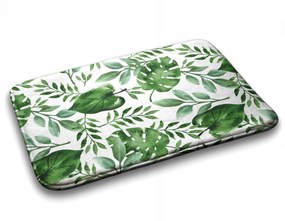 Fürdőszobaszőnyeg puha Monster levelek 90x60 cm