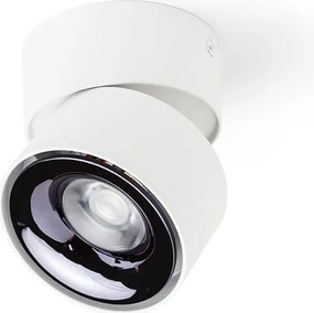 RENDL ALBANO felületre szerelhető fehér fekete króm 230V LED 5W 24° 3000K
