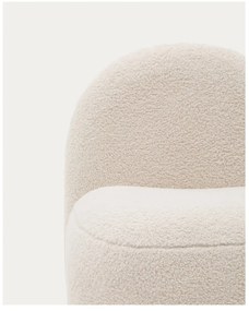 Fehér buklé gyerek fotel Bucky – Kave Home