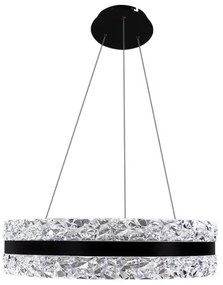 LED dimmelhető függeszték kábellel LED/80W/230V 3000-6500K fekete + DO