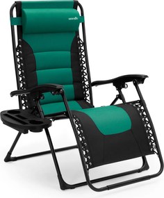 Kerti Napozóágy Szék Zero Gravity Összecsukható Terasz Kemping Szék