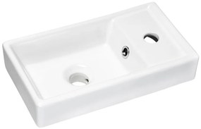 COMAD COMAD UM-VEDEA 40 - Pultos mosdókagyló VEDEA 40x22 cm kerámia/fényes fehér CM0013