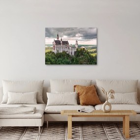 Kép - Vár sziklákon (70x50 cm)