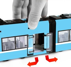 RAPPA Rappa modern csuklós villamos nyitható ajtókkal - 47 cm