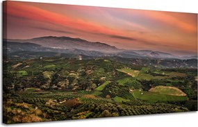 Vászonkép Természet Panoráma Nyugat 120x60 cm