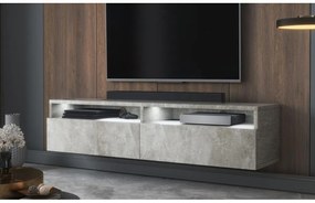 Tv szekrény/asztal Redcan 140 (világítással) (beton). 1098676