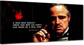 Vászonkép 60x30 Keresztapa Vito