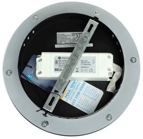 Aigostar MESH Smart LED fali lámpa, 12W, 230V, állítható, fekete