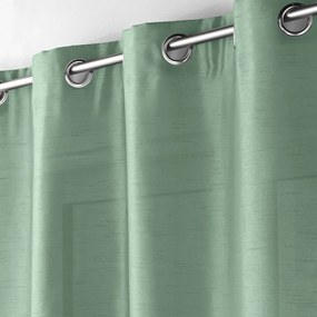 Zöld szatén függöny 140x240 cm Shana – douceur d'intérieur