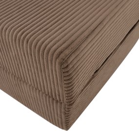 Összecsukható matrac/fotel, 2 az 1-ben, világosbarna, MALEN