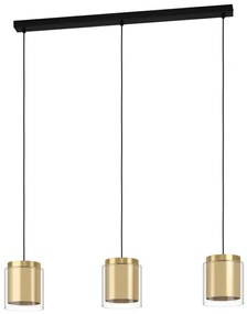 Eglo 99654 - Csillár zsinóron LAGUNITAS 3xE27/40W/230V