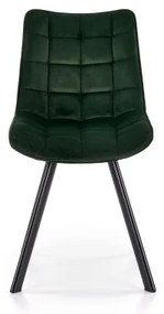 COMORO étkezőszék, 1 db, sötétzöld