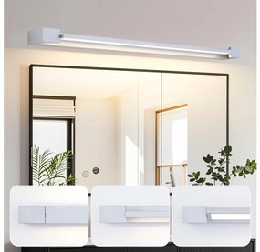 Brilagi-LED Fürdőszobai világítással ellátott tükör AQUA LINE LED/24W/230V 90 cm IP44 matt króm