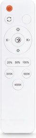 BRILAGI - LED Dimmelhető lámpatest PILANA LED/60W/230V tölgy/bézs átm. 60 cm + távirányító