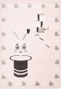 Happy Szőnyeg 140x200 Gyerek Színes Pasztell e62r