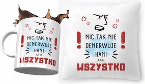 Hani párna ajándék bögre szett fényképes nyomtatással