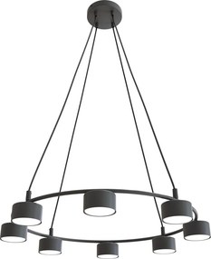 Emibig modern függeszték starlit fekete emi1372/8