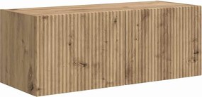 vidaXL TV Fali Szekrény Művészi tölgy 60 x 31 x 29.5 cm Faanyag