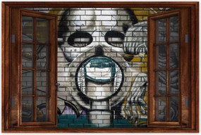 Poszterek 120x80 Graffiti Utcaművészet